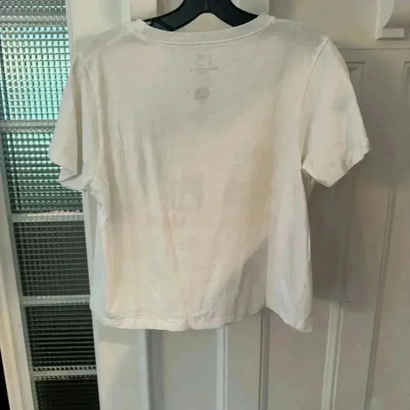 Hello kitty girls white short sleeve tee shirt “always be kind” size large - Picture 3 of 7